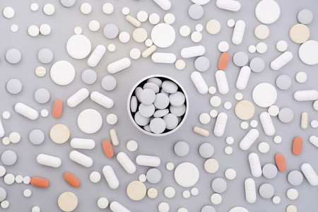 Abundance of various pills