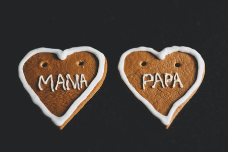gingerbread heart mama papa