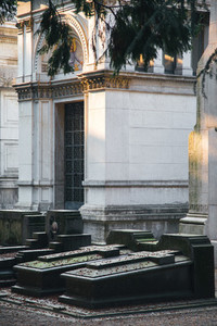 Monumental Cemetery in Milan