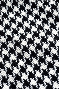Black And White Houndstooth