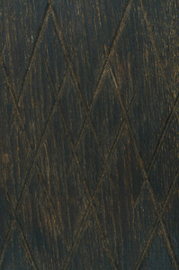 Dark toned natural oak wood texture with notches