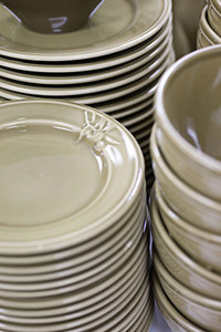 Stacked Dishes