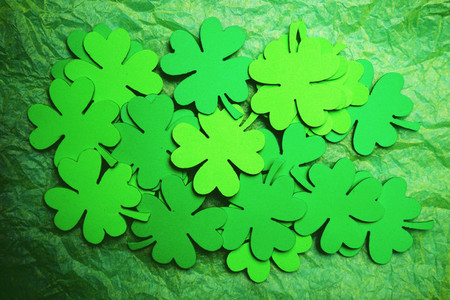 Clovers background about a saint patricks day theme