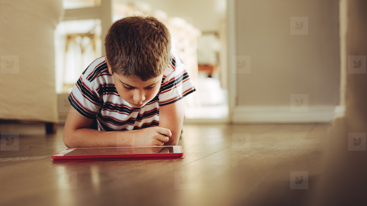 Kid learning with gadgets