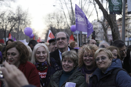 International womens day celebration in Madrid