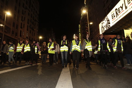 International womens day in Madrid  Spain