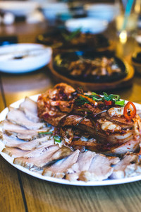 Korean pork brisket