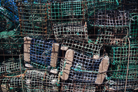 Fish net background texture
