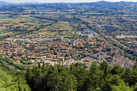View of Gubbio  Italy