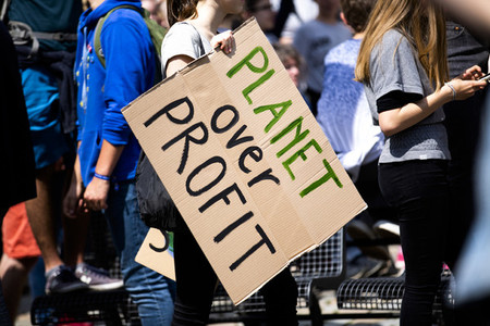 Fridays for future   global climate strike on the European elect