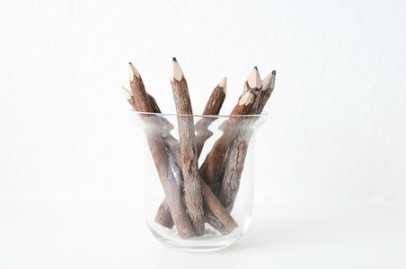 Wood Pencils Centered