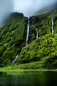 Waterfalls of Flores Island