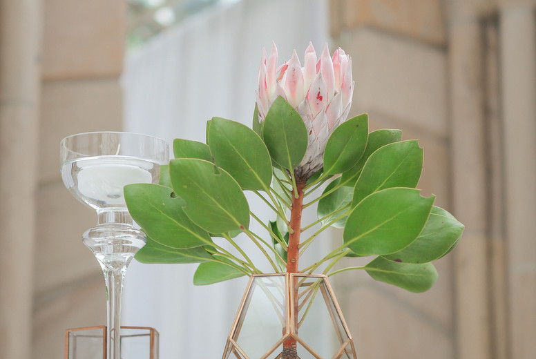 Event centrepiece and table 16