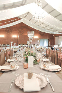Event centrepiece and table 6