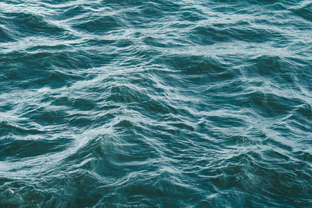 Low view on sea waves Water background