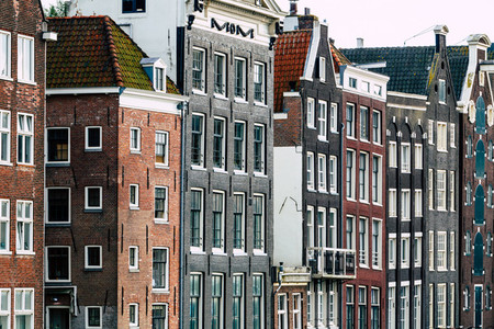 Amsterdam Attractions   houses on the Amstel River