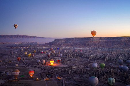 Balloons flight in TURKY