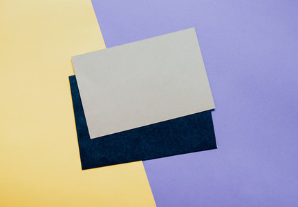 Blank card envelope with copy space