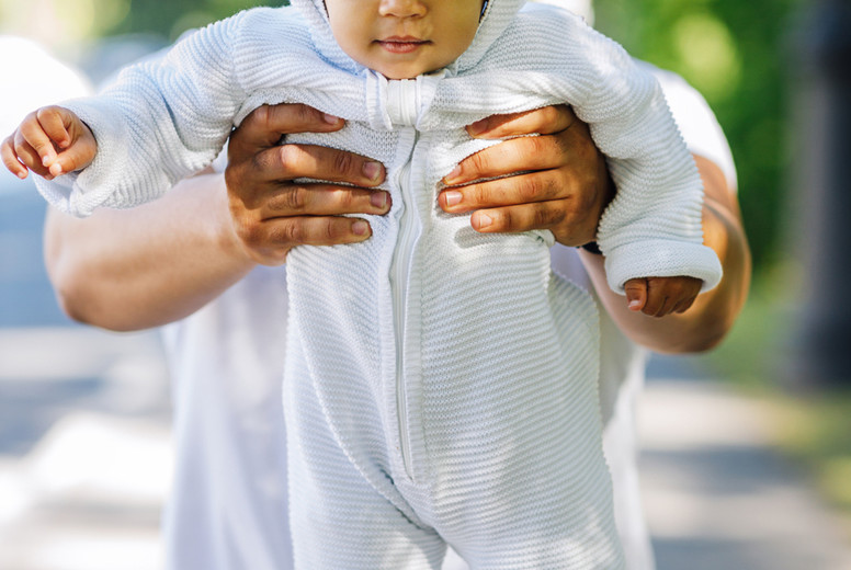 Cute little boy looking