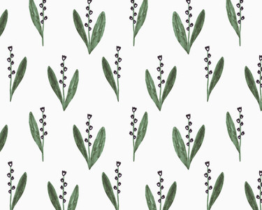 Illustration of snowdrop flowers on white background