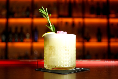 Cocktail on a restaurant table