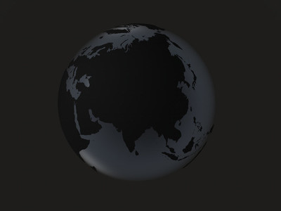 black globe     asia