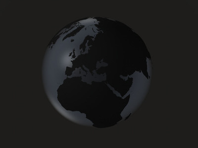 black globe  europa