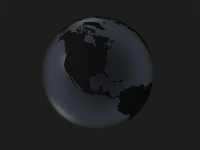 black globe     america