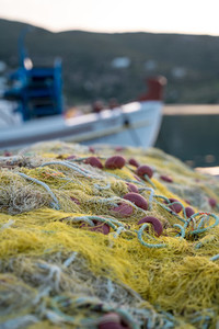 Fishing net in Greece