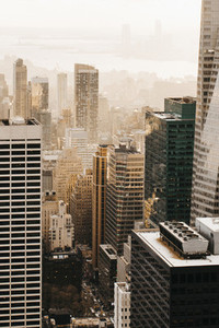 Highrise buildings New York USA