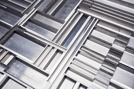 Textured aluminum pattern