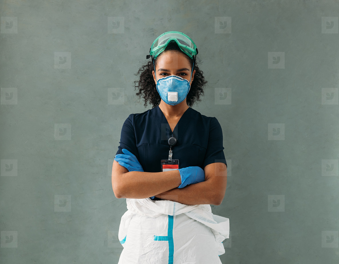 Portrait of a young nurse
