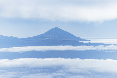 Teide in the clouds