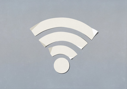 Paper wifi symbol