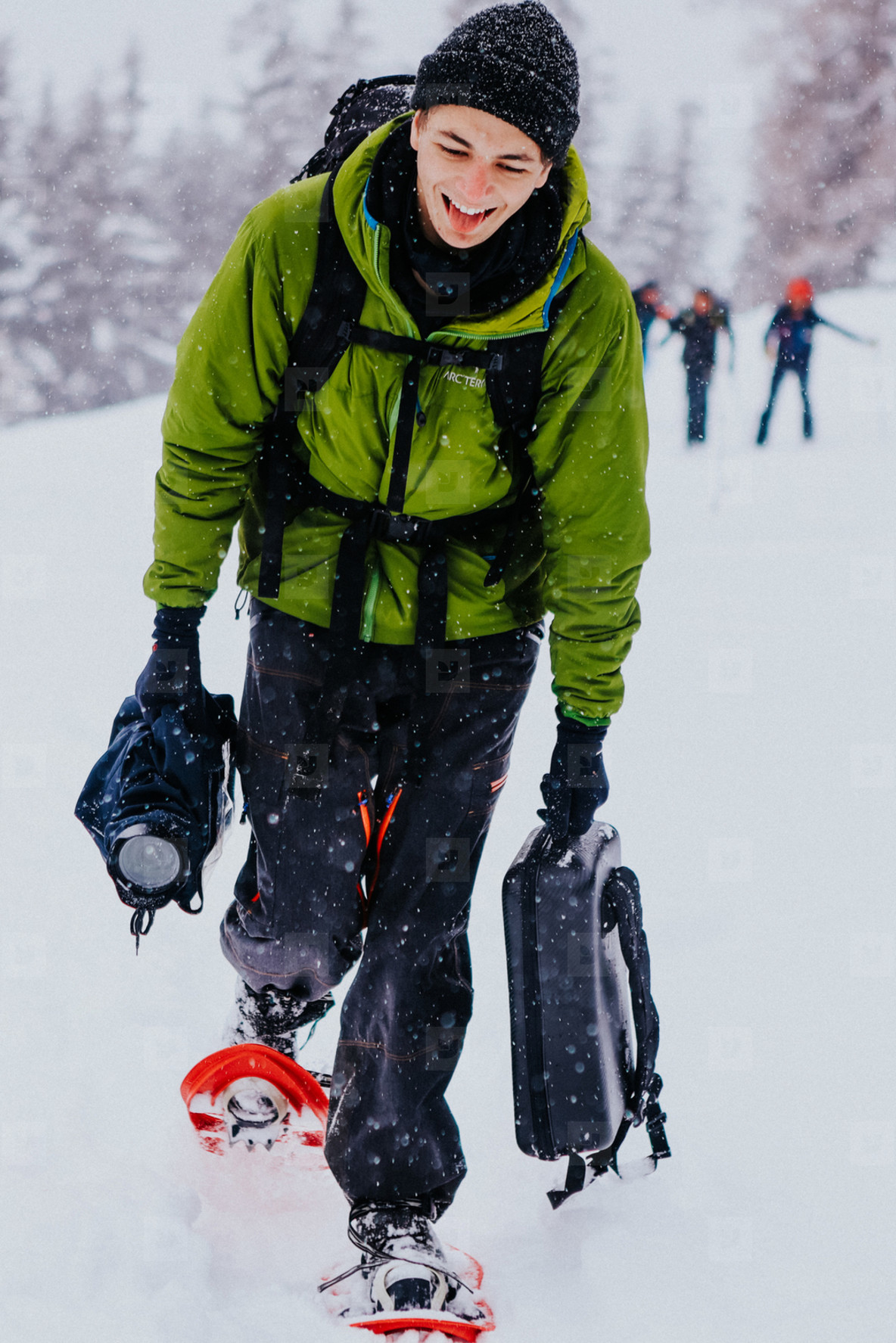 Snowshoeing  Switzerland 6