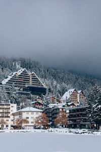 Ski Resort  Crans Montana Switzerland