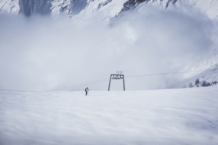 Ski Resort  Crans Montana Switzerland