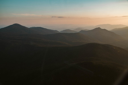 Mountain Range Sunset