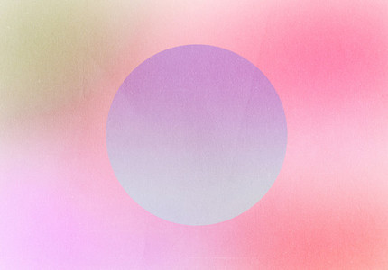 Abstract gradient retro pastel colorful and round shape with gra