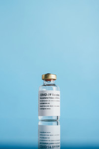 Vial of corona virus vaccine