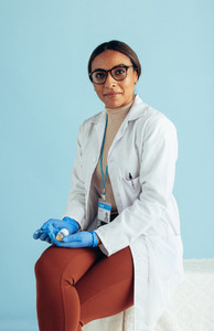 Portrait of a confident woman doctor