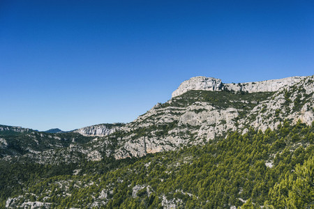 view from the top of a mountain in catalonia