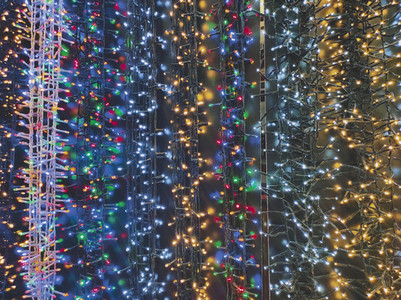 Brilliant image of a lot of christmas lights