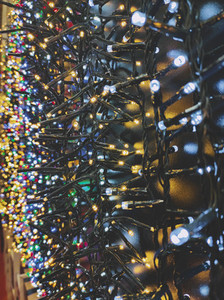 Brilliant image of a lot of christmas lights