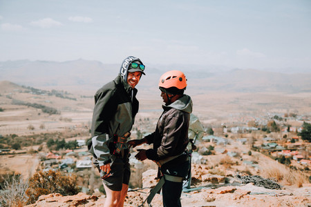 Abseiling  Clarens  South Africa