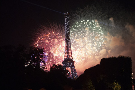 Eiffeltower Fireworks 6