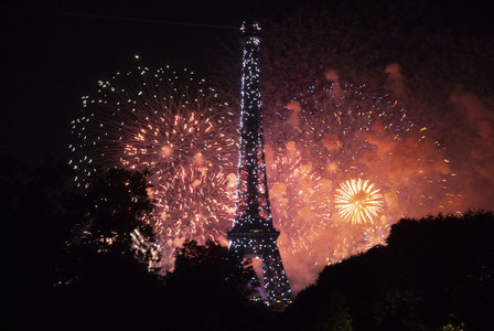 Eiffeltower Fireworks 3