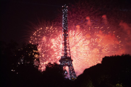 Eiffeltower Fireworks 4
