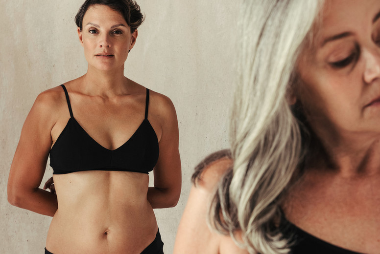 Embracing aging and being natural