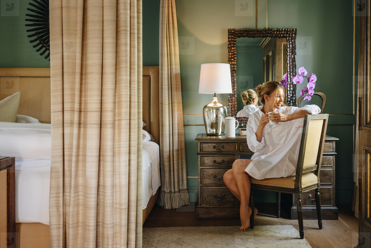 Looking at the outdoor views